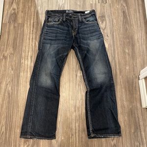 Silver 30x30 Zac Bootcut Jeans